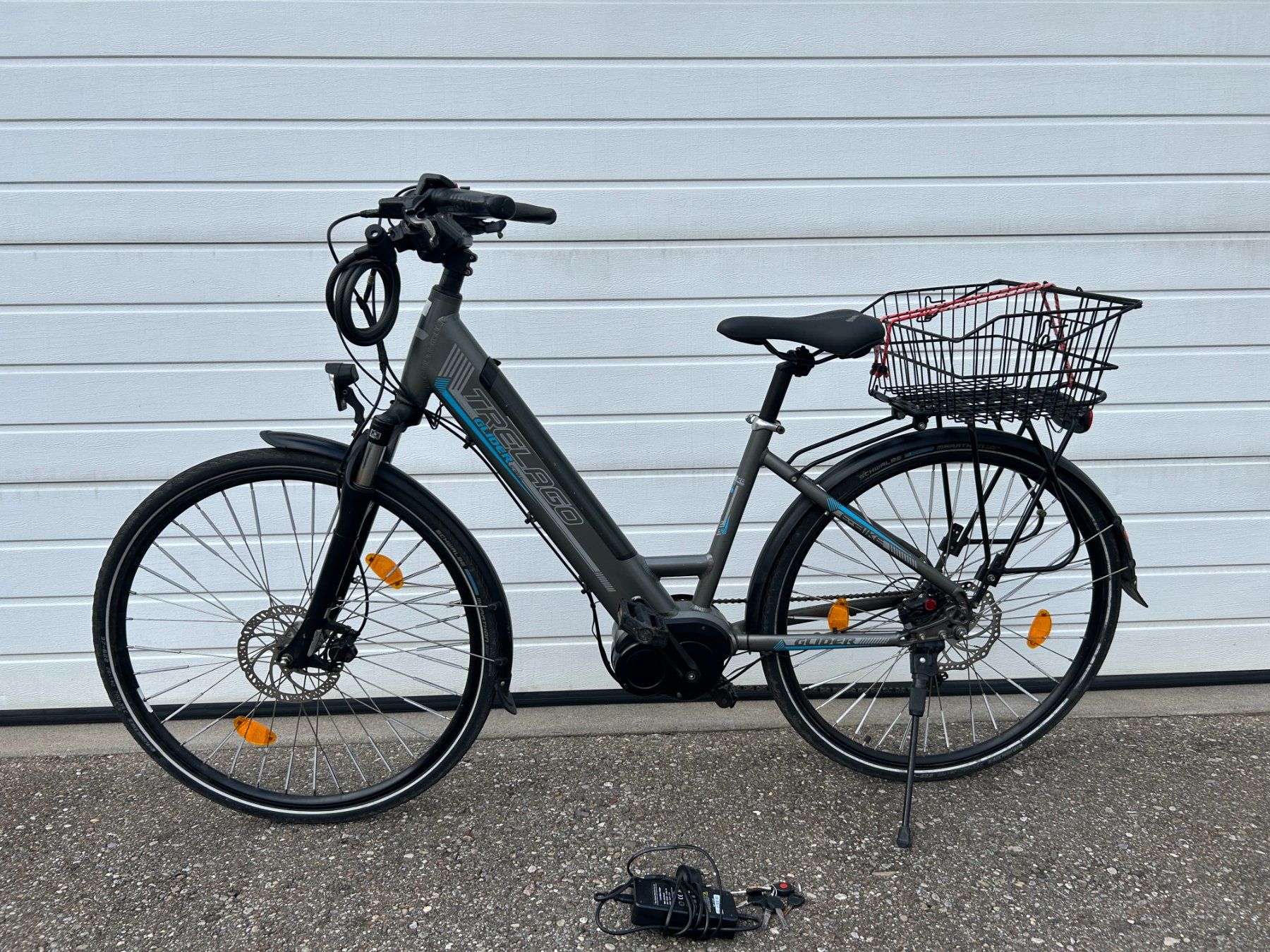 Trelago Biciclette: Trelago Glider E-Bike mit Tiefeneinstieg – Usato da Uster venduto da Joelsimondunja