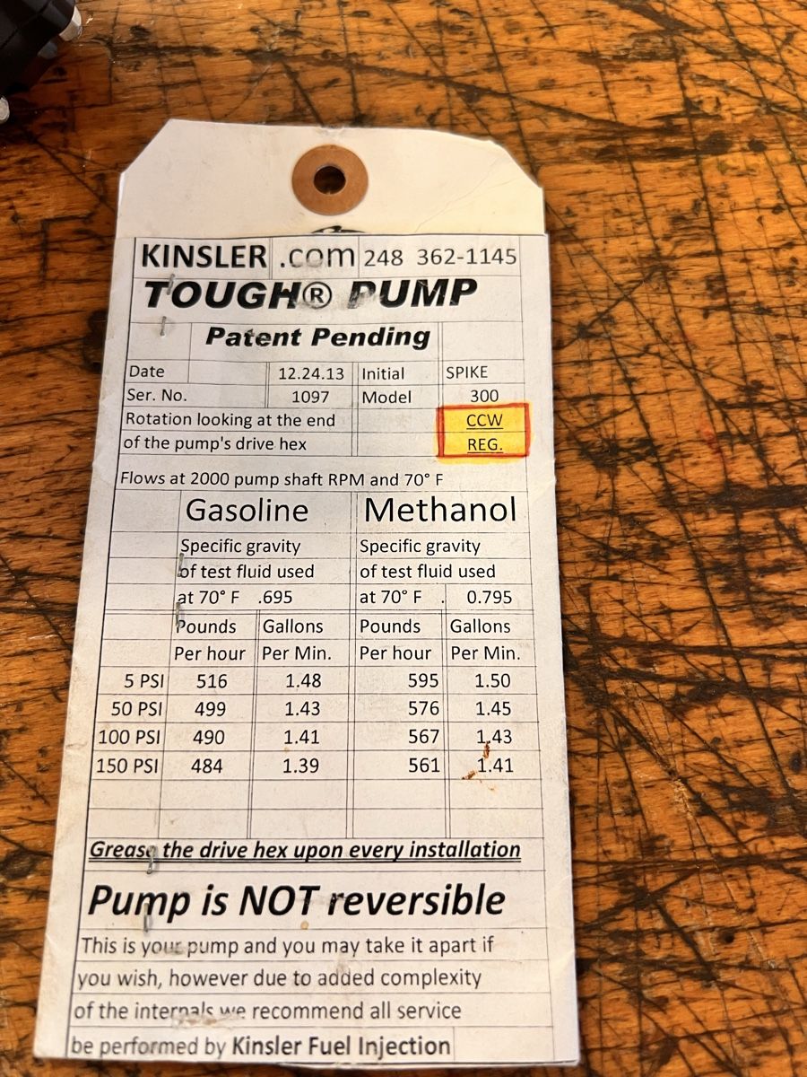 Pumpen & Teile: Benzinpumpe Kinsler – Neu und originalverpackt aus Rüti ZH von romano26 3