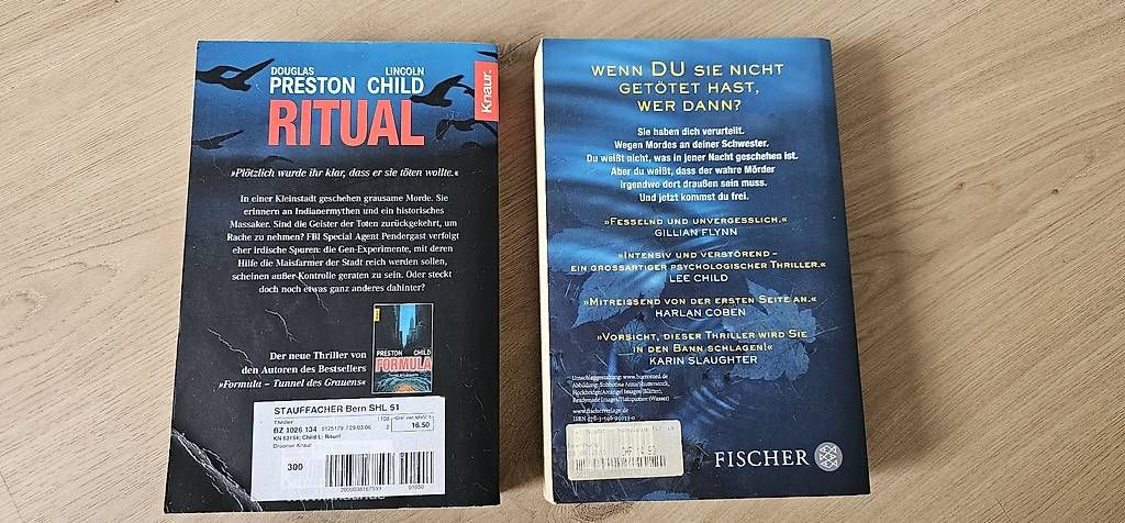 Libri: Ritual, That Night – Usato da Appenzell venduto da San-cu 1