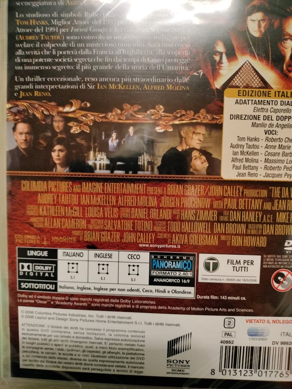 Tutti i DVDs: IL CODICE DA VINCI/ DVD – Nuovo e nell'imballaggio originale da Capolago venduto da sco_7ywt 1