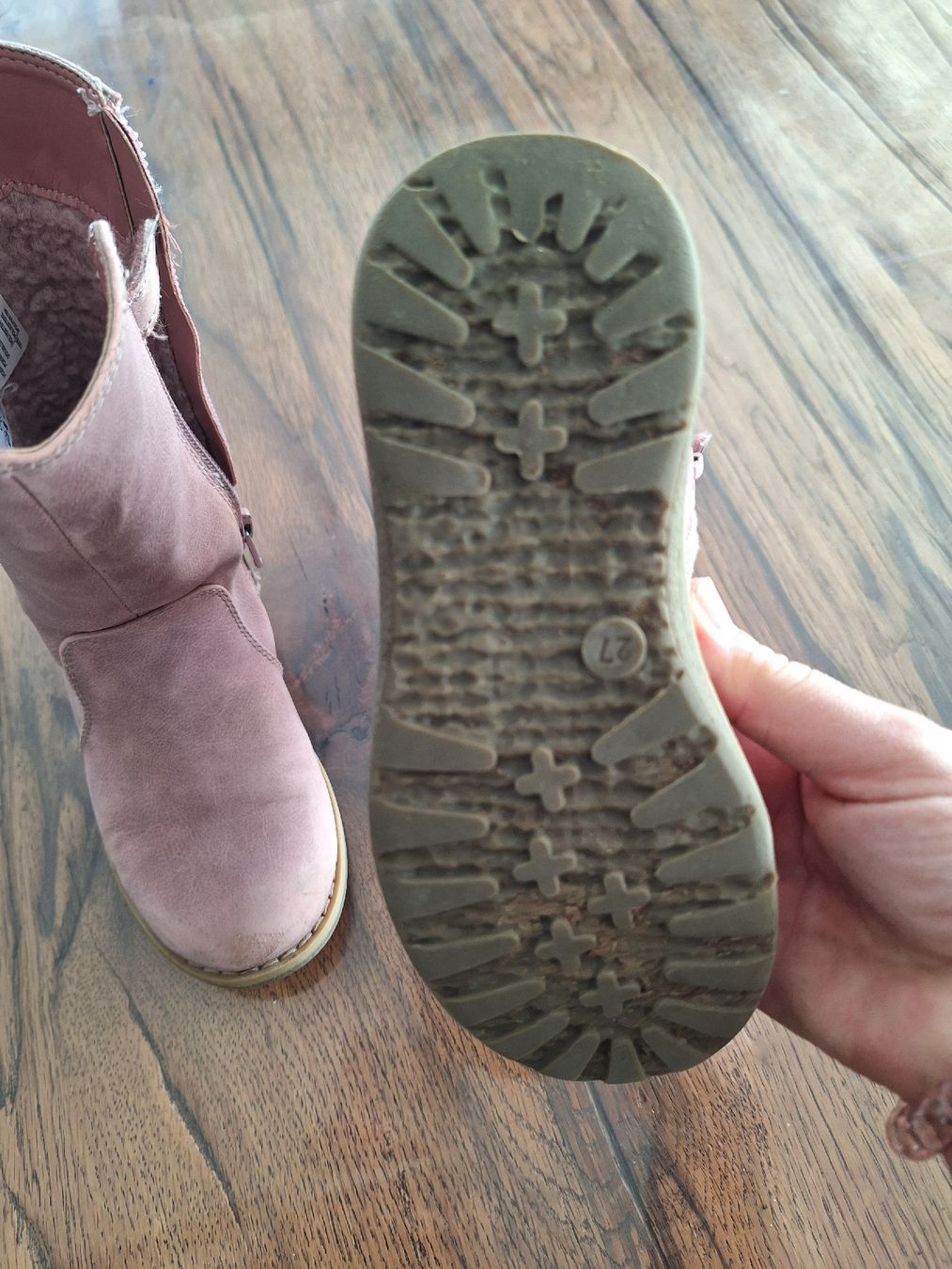 Chaussures filles: Mädchen Stiefel Gr. 27 – D'occasion à Brugg AG par ahauserd 1