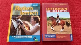 Lagerräumung : 2 Bücher über Reiten lernen