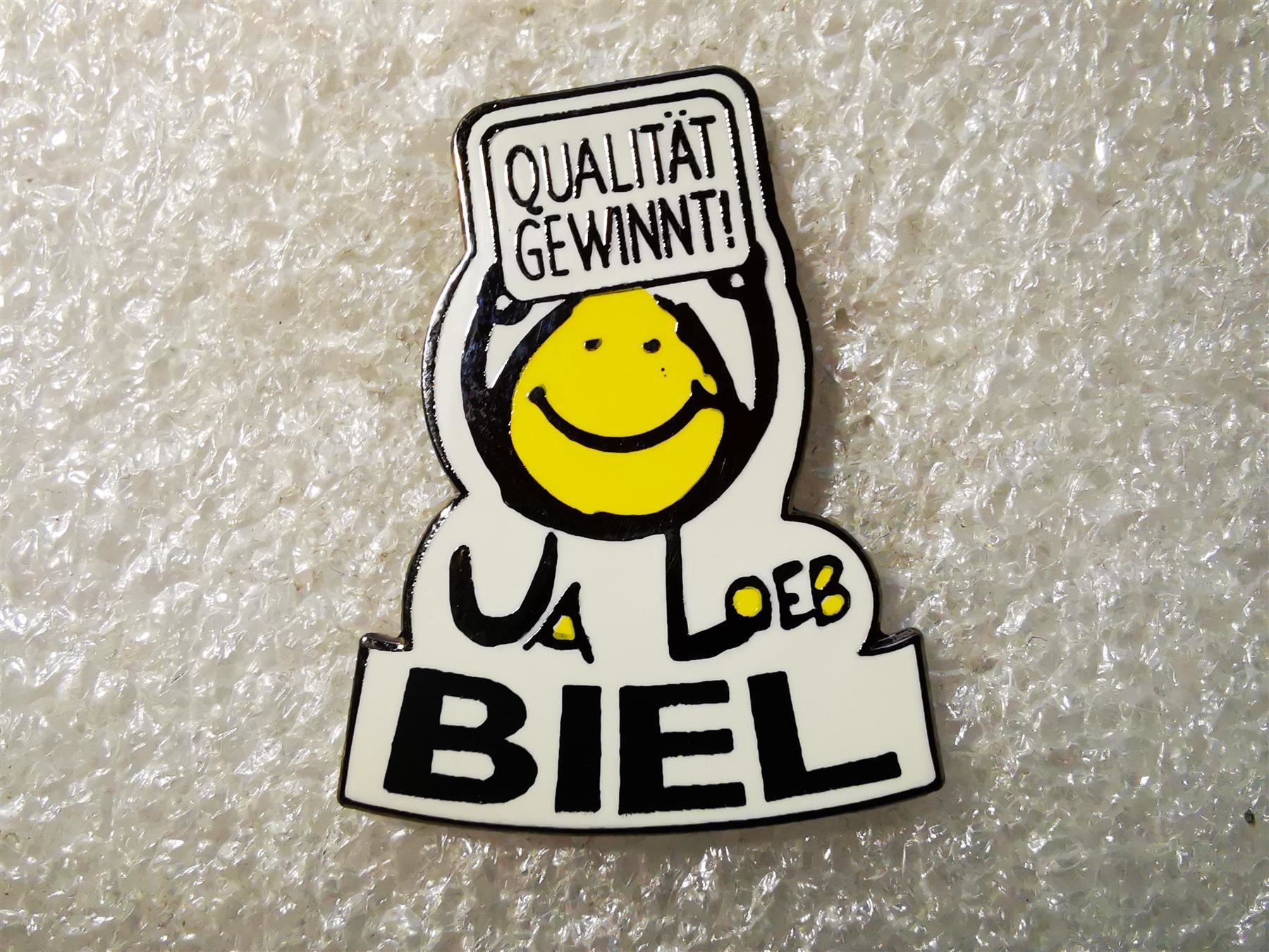 Placchette & Badge: Ansteckpin 21: Loeb Biel – Usato da Oppligen venduto da Pin-Fall-Shop