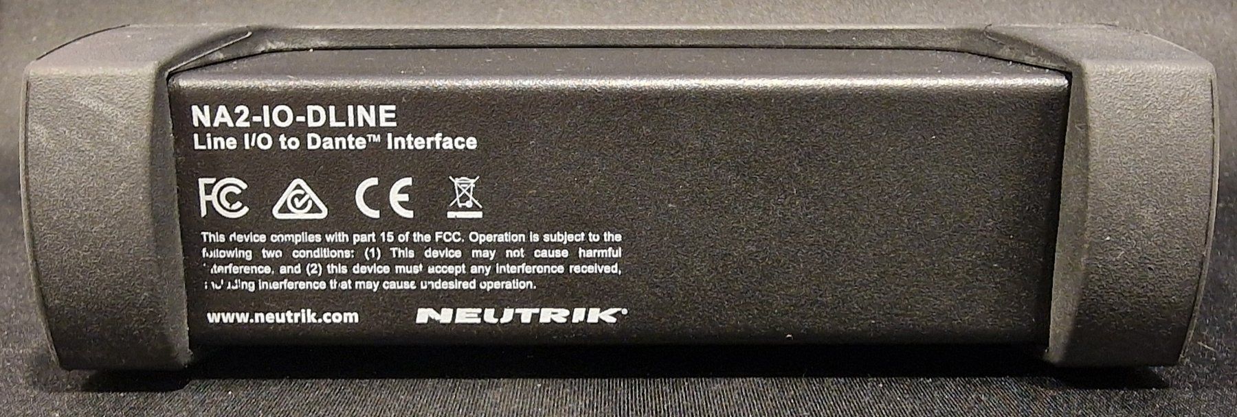 Convertitori: Neutrik NA2-IO-DLINE Dante Interface – Usato da Montagnola venduto da phoneeko 1