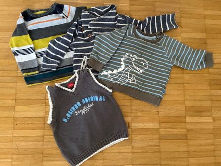 Paket Pullover und Gilet Grösse 80