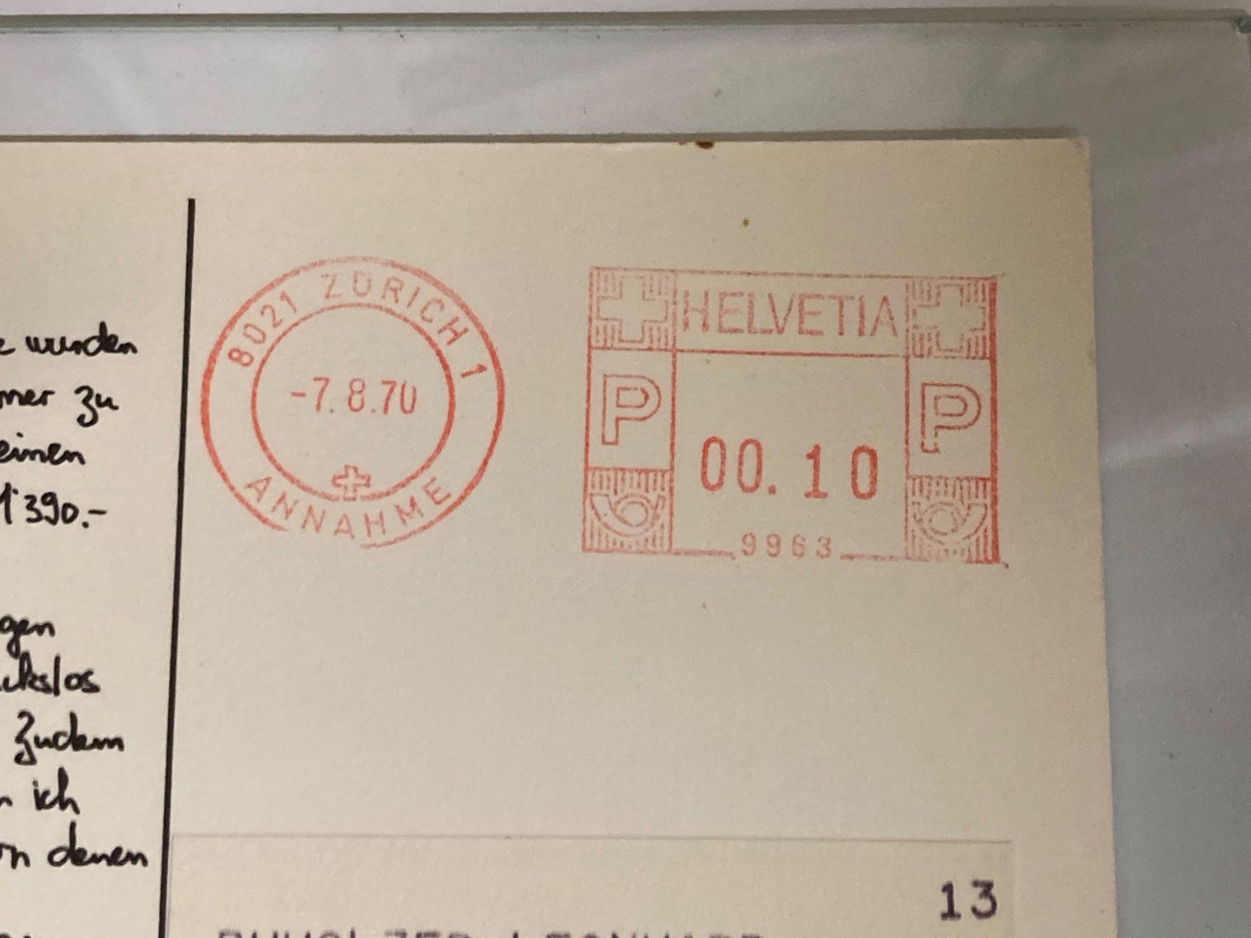 Cartoline postali: Ruedi Walter Karte1970 – Usato da Horw venduto da adler65 4