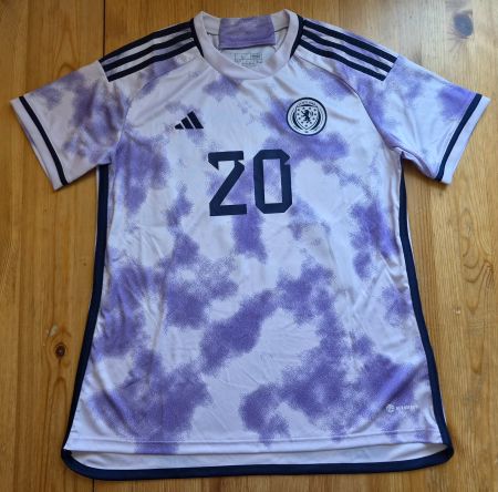 Trikot Schottland #20 Damen adidas Gr. L Scotland Trikot