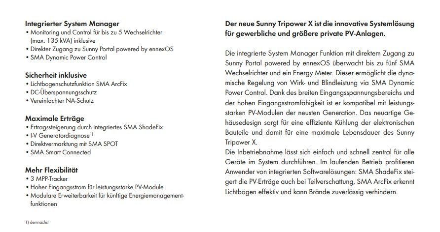 Inverter: Wechselrichter SMA Sunny TRIPOWER X 15 – Usato da Muhen venduto da Turtle13 1