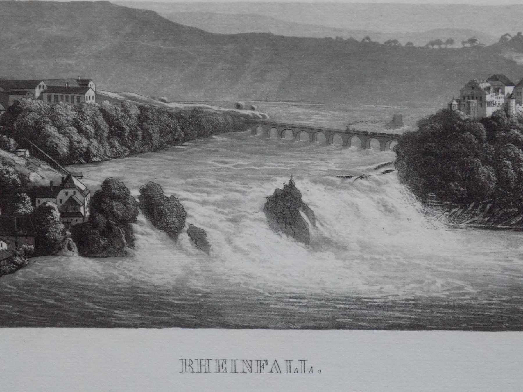 Stiche: Rheinfall Aquatinta – Gebraucht aus Risch von Rischli15 1