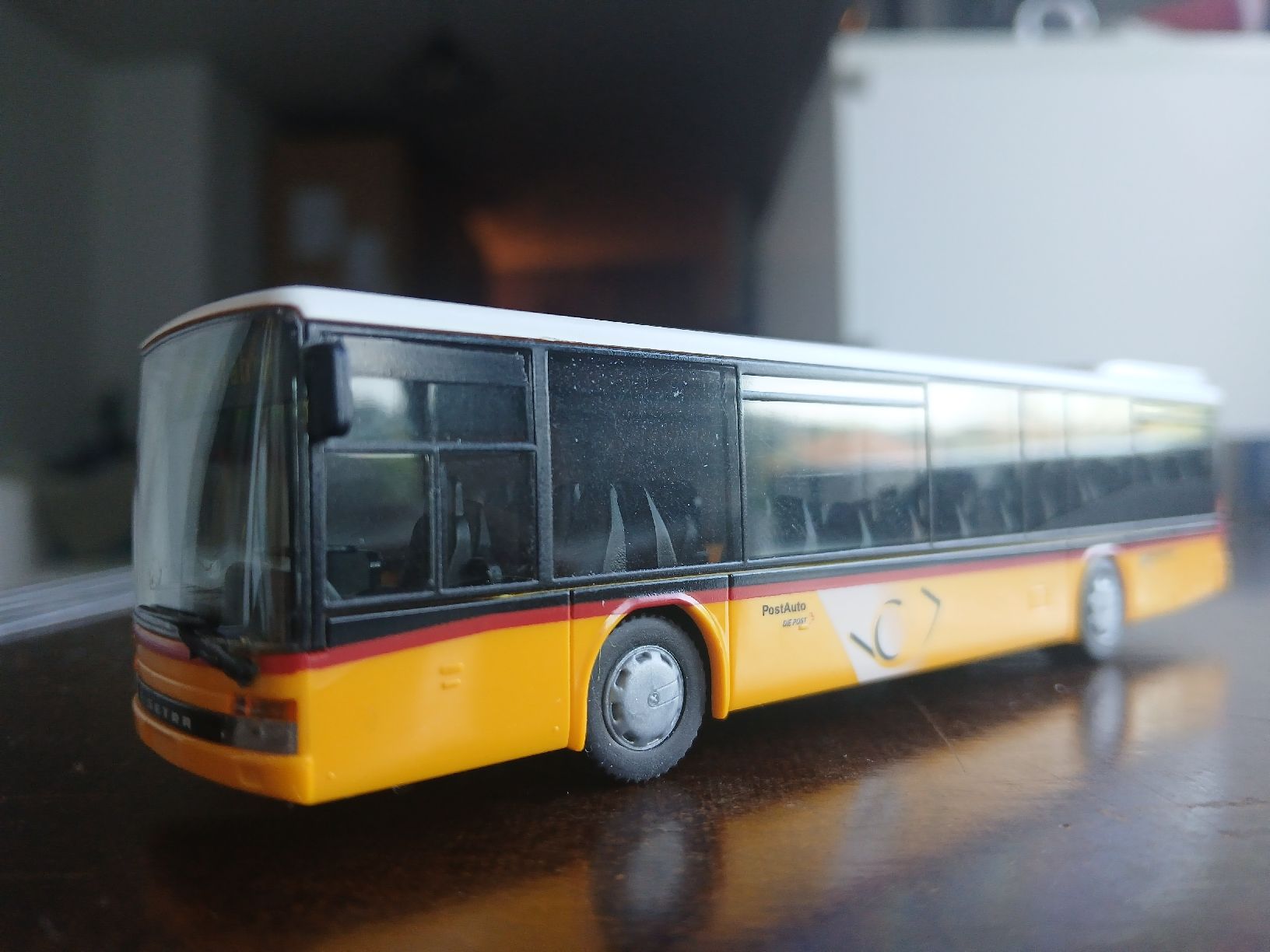 Rietze Modellini d'auto: Setra S 419 UL PostAuto Nordschweiz 1:87 – Usato da Brügg BE venduto da Just_standing_here 1