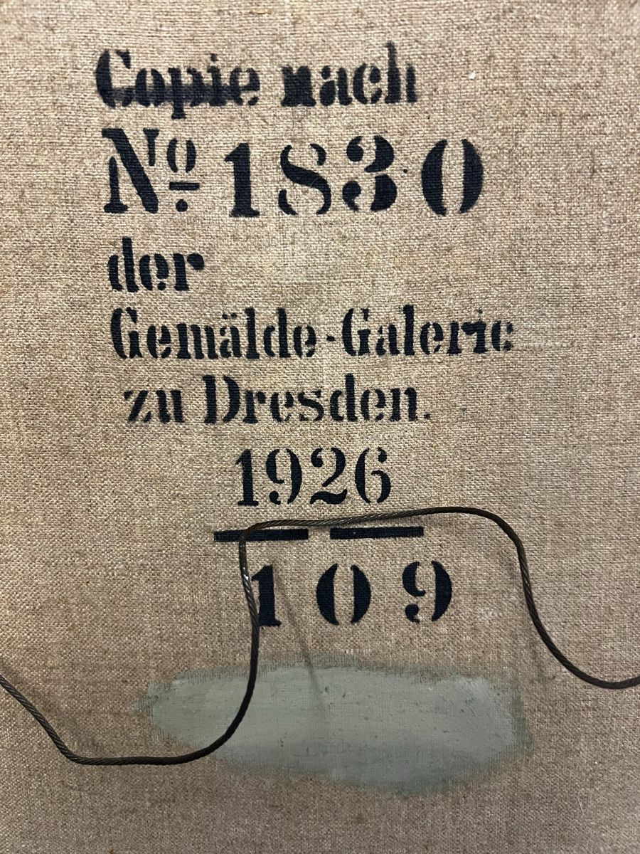 Gemälde: Antiker Original Gemälde Copie – Gebraucht aus Hombrechtikon von vespa1954 8
