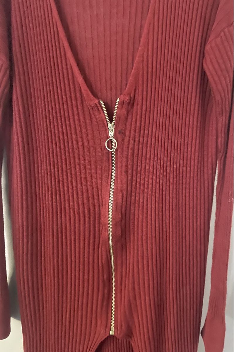 Vestiti: Trendiges Strickkleid mit Reissverschluss, Grösse M – Nuovo (secondo la descrizione) da Au ZH venduto da Jaggy4 1