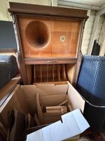 CELLOPHONE Phonograph Wooden Cabinet antique for restoration