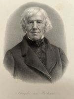 Antike Portrait-Lithographie: Schnyder von Wartensee (Nr 65)
