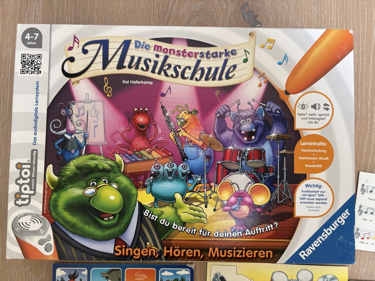 Ravensburger Jeux: Tiptoi Musikschule Set mit Stift – D'occasion à Tüscherz-Alfermée par Natursteine2605 2