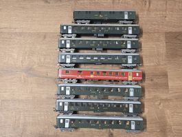 Lima H0 SBB Wagen Set 8-teilig
