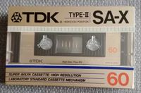 TDK SA-X 60 - cassette 1986 Type II / scellée