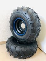 2x Komplett Rad zu Quad 110 ccm , 1200W, 145/70-6 Zoll Pneu
