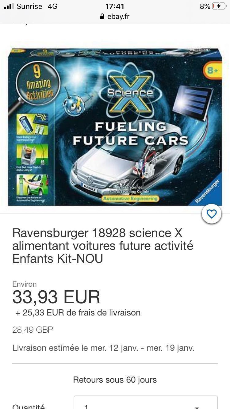 Ravensburger Kit di costruzioni: Ravensburger jeu de construction – Usato da Châtelaine venduto da Mariabella 3