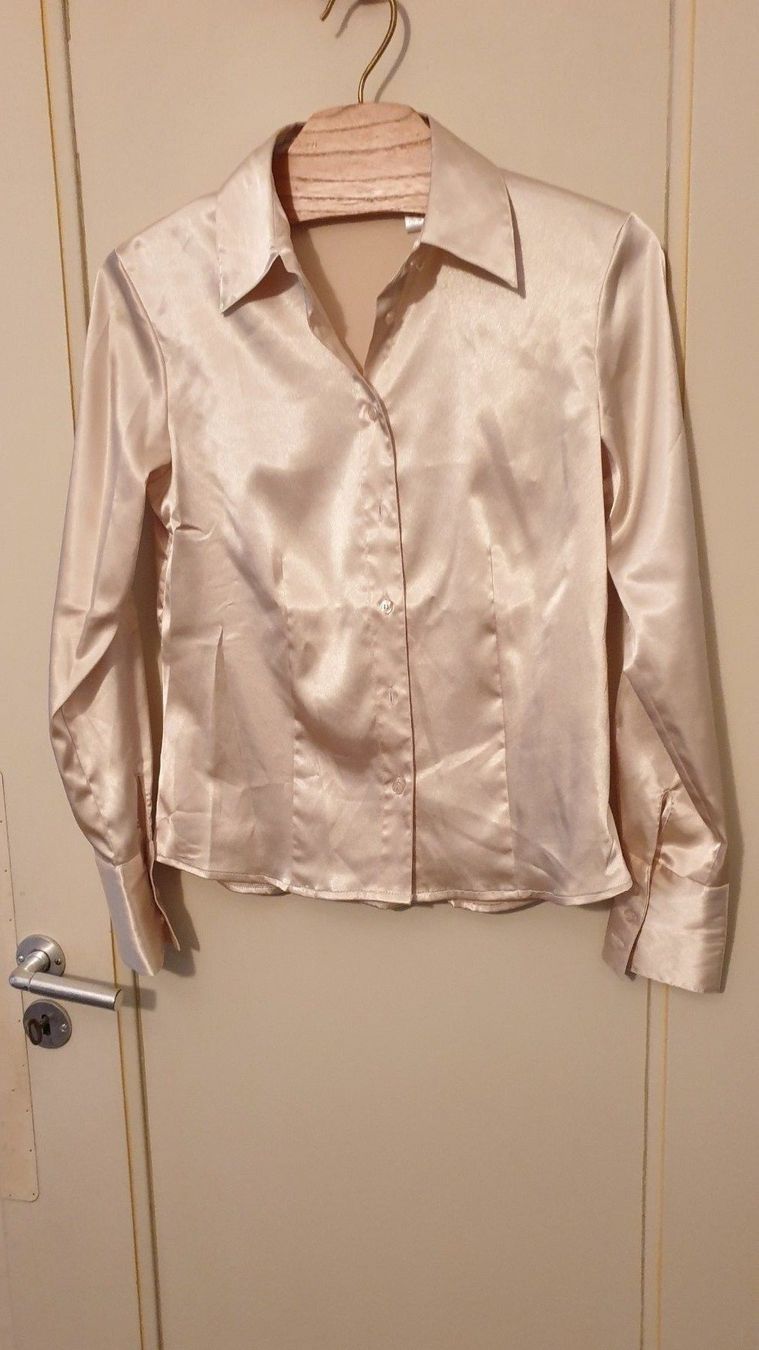 Camicette: Damenbluse Beige 34, Yessica Polyester – Usato da Biel/Bienne venduto da Bormida64 2