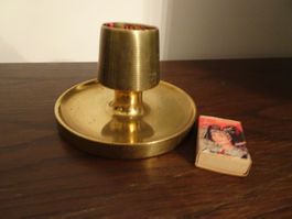 alter massiver Messing Fidibus