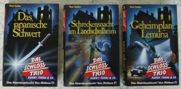 Das Schloss-Trio, 3 Kinder-/Jugendbücher