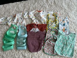 Baby bibs and smocks set assorted brands and sizes