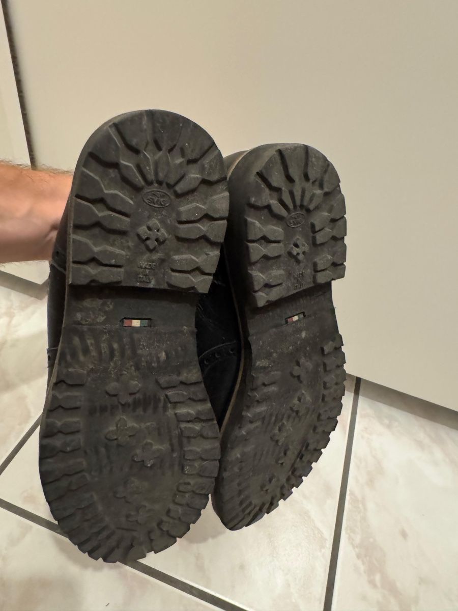 Chaussures hommes: Handgefertigte Lederstiefeletten Gr 40 – D'occasion à Sementina par RiccardoCo 4