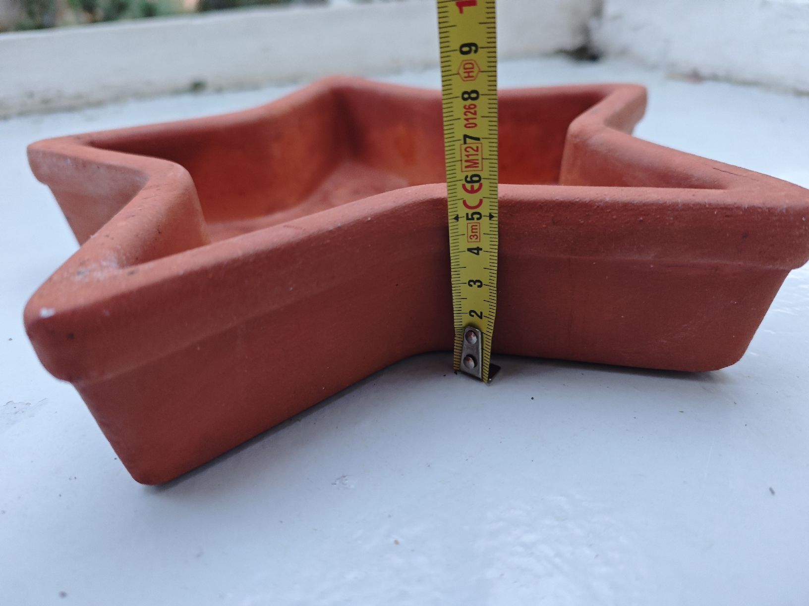 Vasi per fiori: Star-Shaped Terracotta Plant Pot Tray – Usato da Oberengstringen venduto da plm_7kb7 3