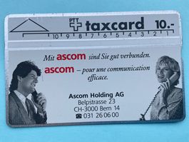 Taxcard  Ascom 001D 10 Fr