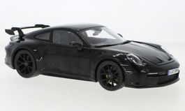 Porsche 911 / 992 GT3 seit 2021 schwarz     1:24 von Bburago