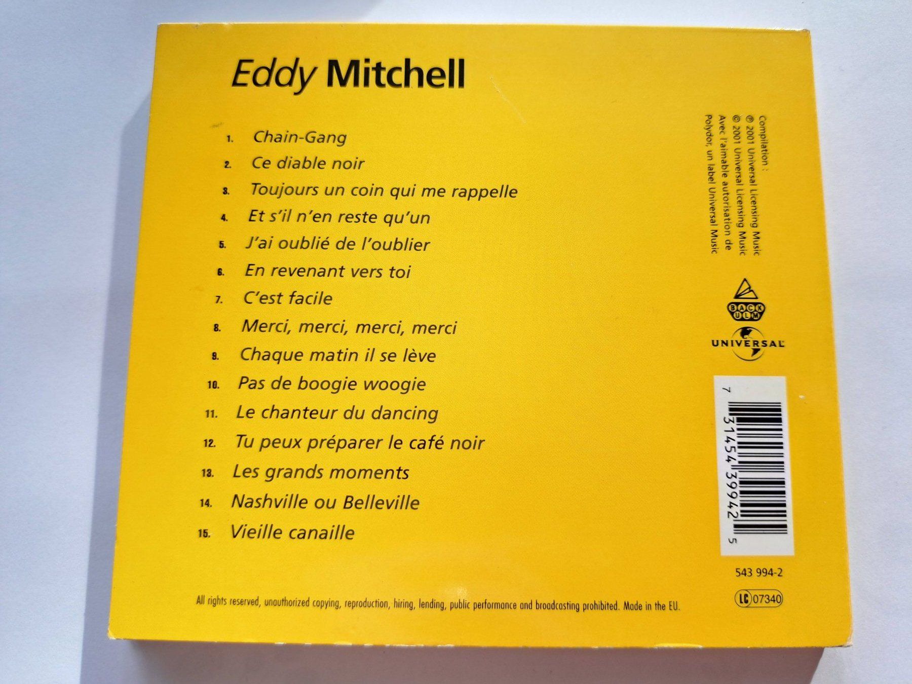 CD: Cd Eddy Mitchell - Best of  – Usato da Pully venduto da bro_n52j 1