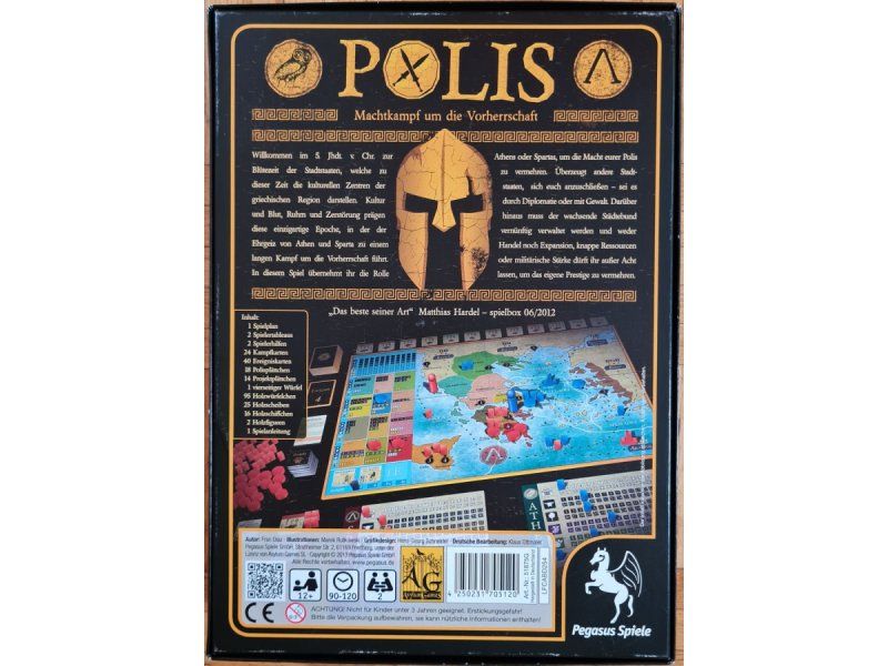Giochi: Zweipersonenspiel "Polis" – Usato da Zürich venduto da Desmond01 1