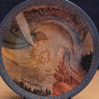 Sammelteller "Die Gabe" Sulamith Wülfing, Top Zustand!
