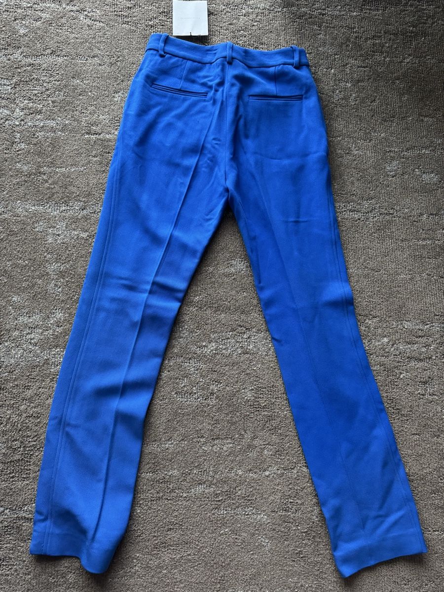 Pantaloni: Victoria Beckham front split tuxedo trouser, cobalt blue – Nuovo e nell'imballaggio originale da Zürich venduto da EShopping81 8