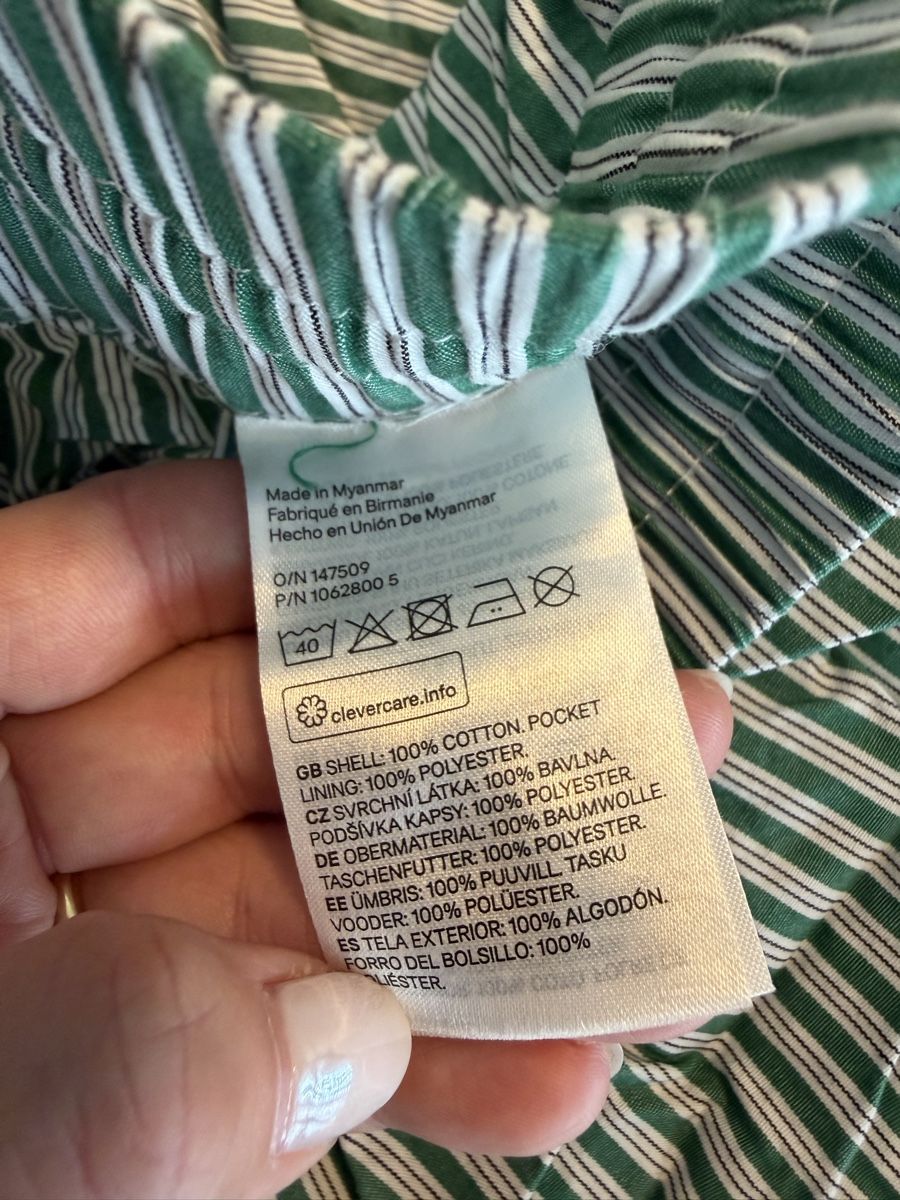 H&M Lotti di vestiti: H&M Striped Shirt & Shorts Set – Usato da Horgen venduto da Elizhadz 2