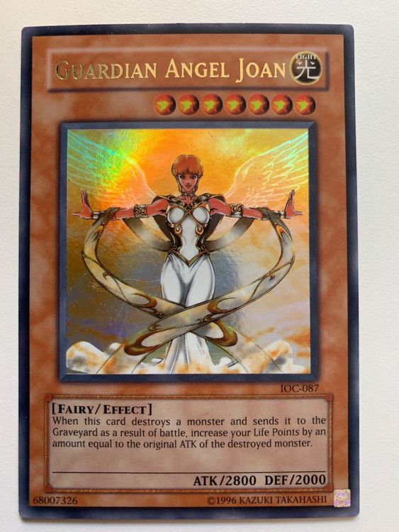Yugioh Guardian Angel Joan IOC Kaufen auf Ricardo