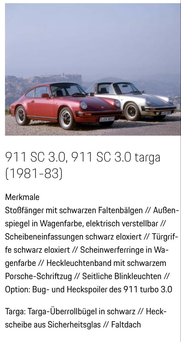 Porsche Automobili: Porsche 911 Targa SC 3.0 1983 – Usato da Schlieren venduto da SaVeFaMa 9