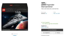 LEGO Star Wars 75252 - Imperialer Sternenzerstörer