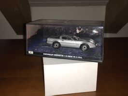 Chevrolet Corvette 1/43 a view to a kill 007 Bond