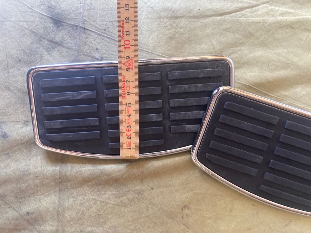 Reposapiés Trasero Negro Para Harley-Davidson - Soporte Para Pasajero, Nuevo Y Original
