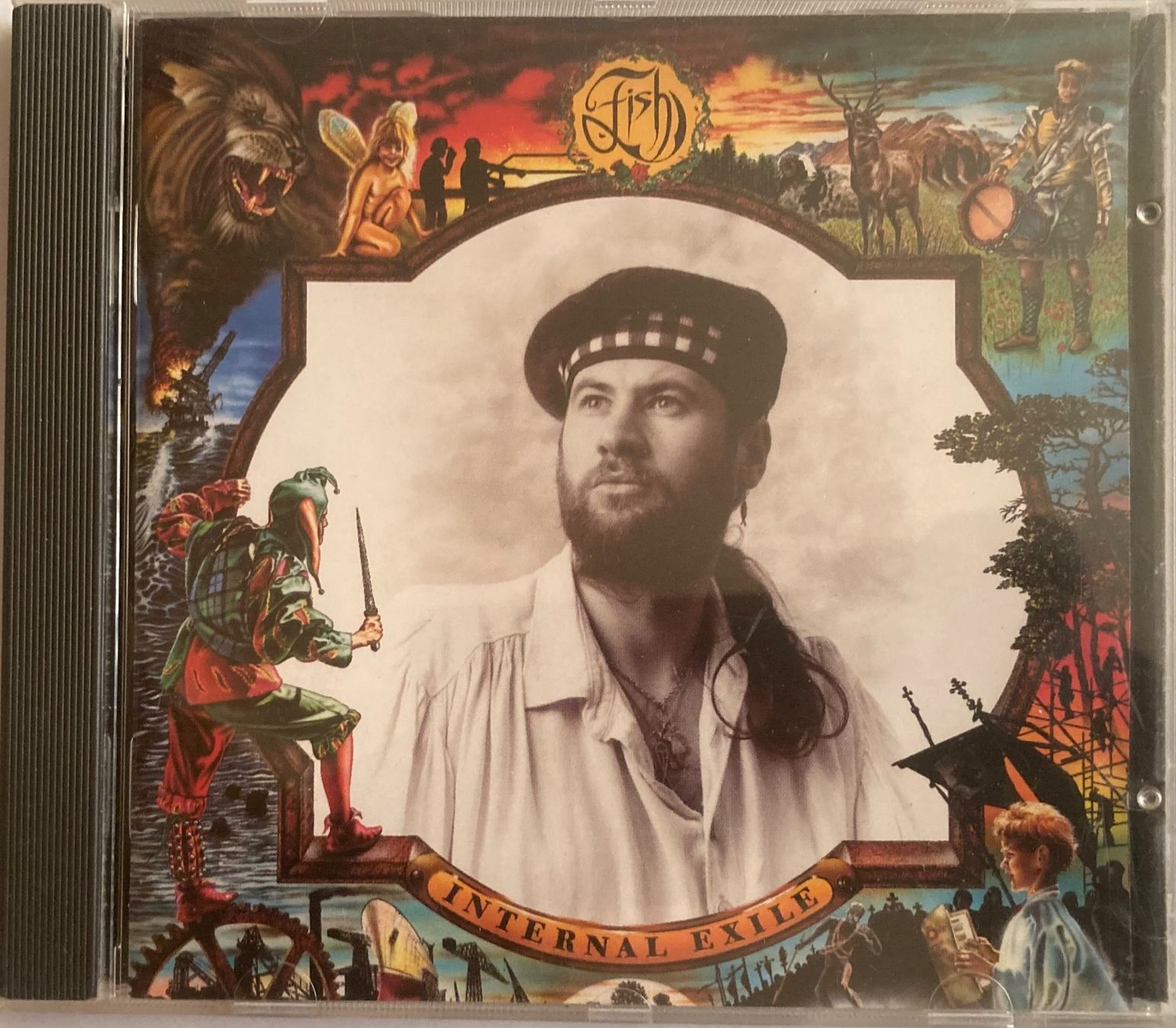 CD: FISH - INTERNAL EXILE – Usato da Poliez-Pittet venduto da Newtown-Records