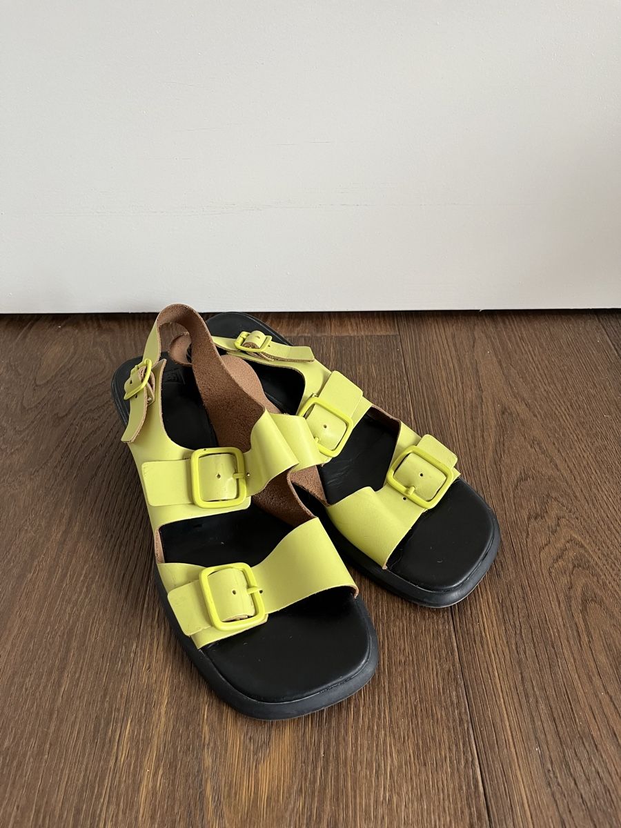 Camper Scarpe da donna: Camper Sandals Green/Yellow 41 – Usato da Zürich venduto da val_cb99 1