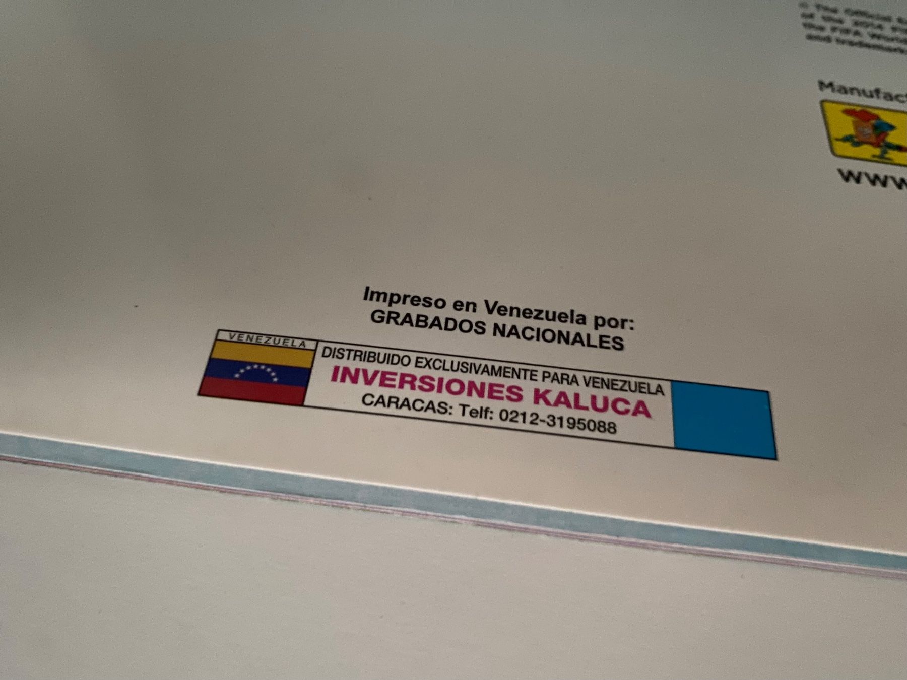 Panini Album: Panini Leeralbum WM 2014 Version Venezuela – Usato da Hergiswil LU venduto da FcMalkov 8