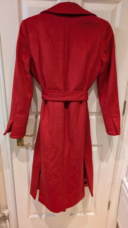Max Mara Cappotti: Max&Co Red Wool Coat – Usato da Zürich venduto da Elise9 1