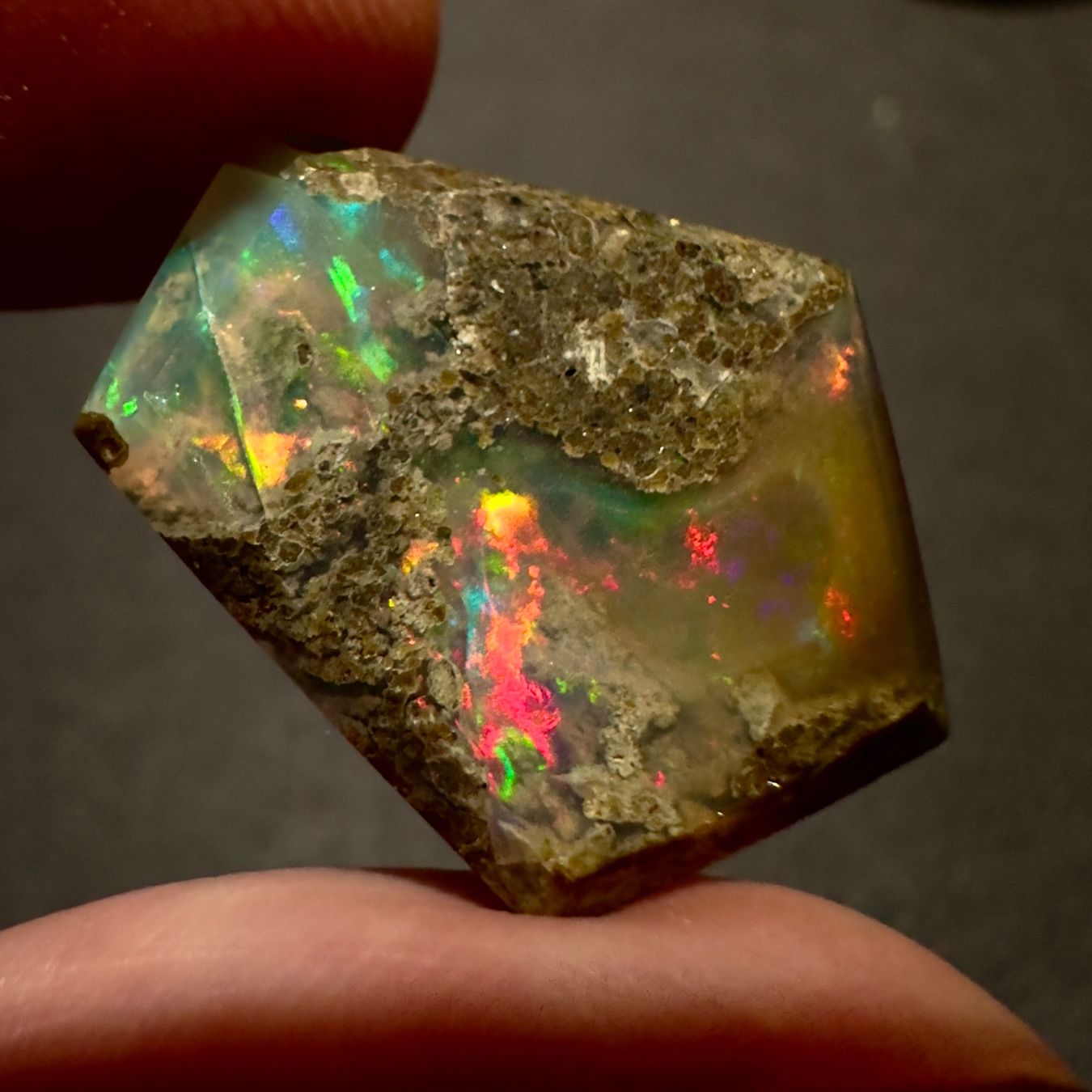Pietre preziose: Natural Matrix Opal - 22 x 17 mm - 9.00 ct – Nuovo (secondo la descrizione) da Zürich venduto da Yoohooz