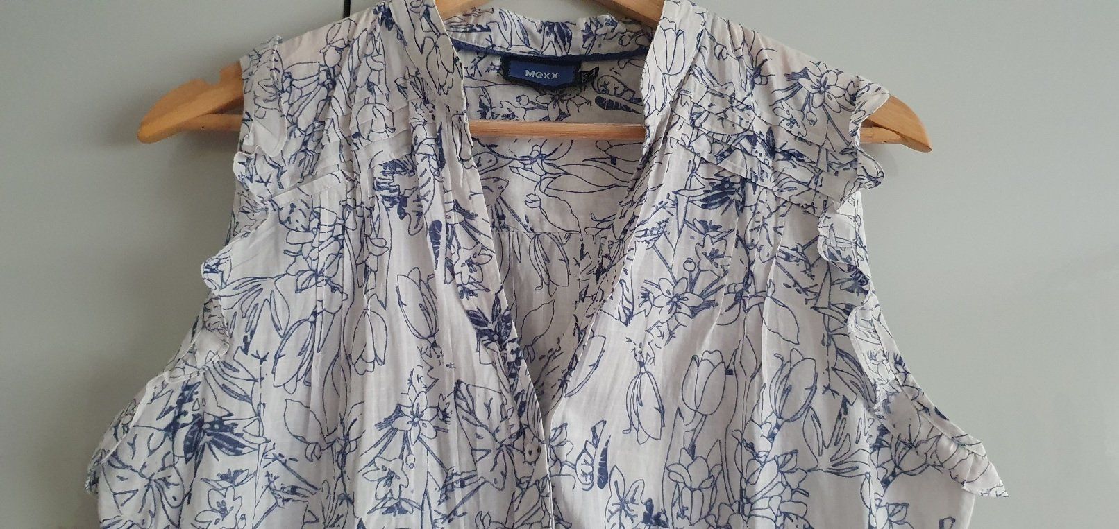 Mexx Camicette: Mexx Bluse ohne Ärmel, Grösse 40 – Nuovo (secondo la descrizione) da Unterentfelden venduto da LookoutMt 5