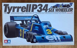 Tamiya Tyrrell P34 Six Wheeler 1:12 Modellbausatz Jhr. 1977
