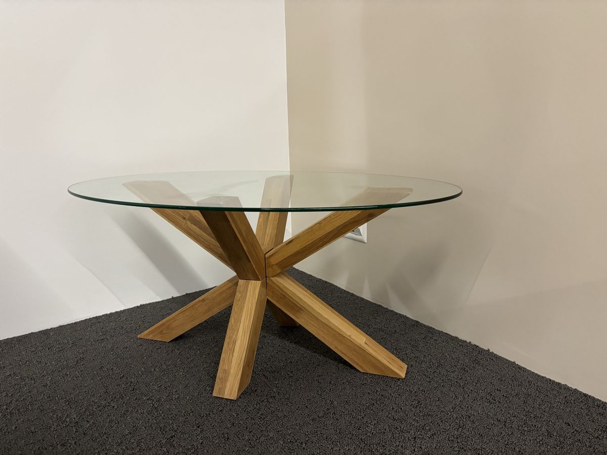 Tische: Couchtisch Glasplatte Holzgestell  – Gebraucht aus Rifferswil von hermyshermy 6