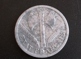 2 francs France 1943